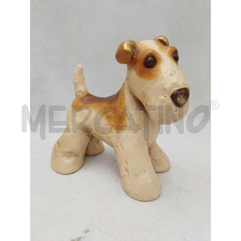 STATUINA CANE FOX TERRIER THUN | Mercatino dell'Usato Settimo torinese 1