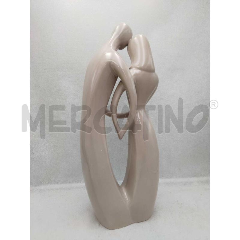 STATUINA CON SPOSI TENDENTE AL GRIGIO | Mercatino dell'Usato Settimo torinese 3