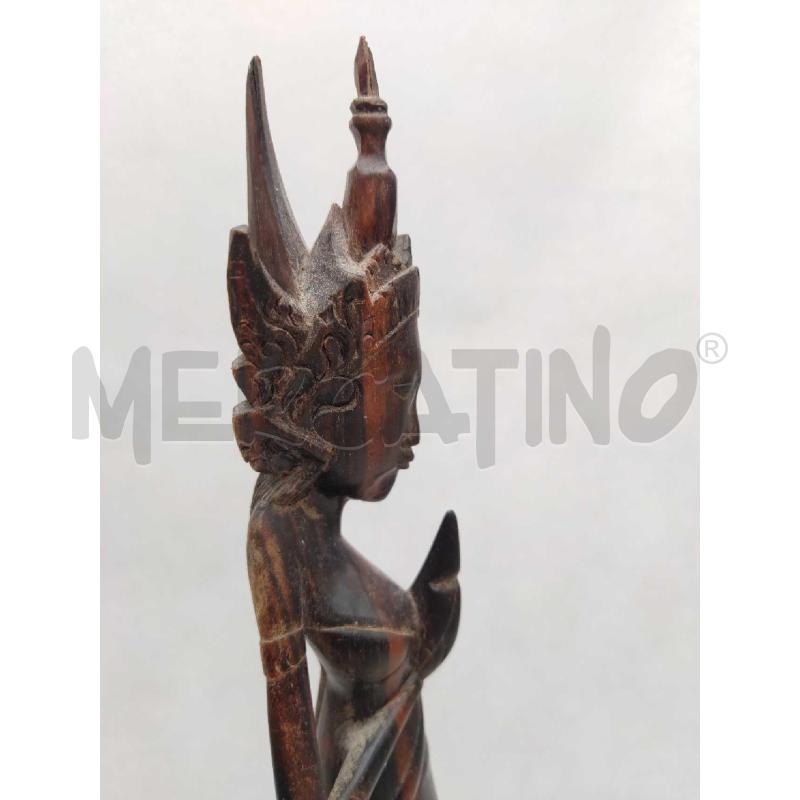 STATUINA LEGNO THAILANDIA | Mercatino dell'Usato Settimo torinese 4