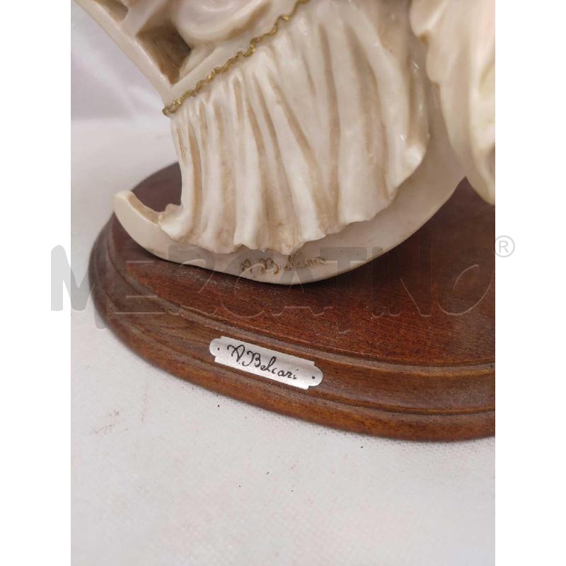 STATUINA NATIVITÀ MAMMA CON BAMBINO MAESTRO BELCARI | Mercatino dell'Usato Settimo torinese 4