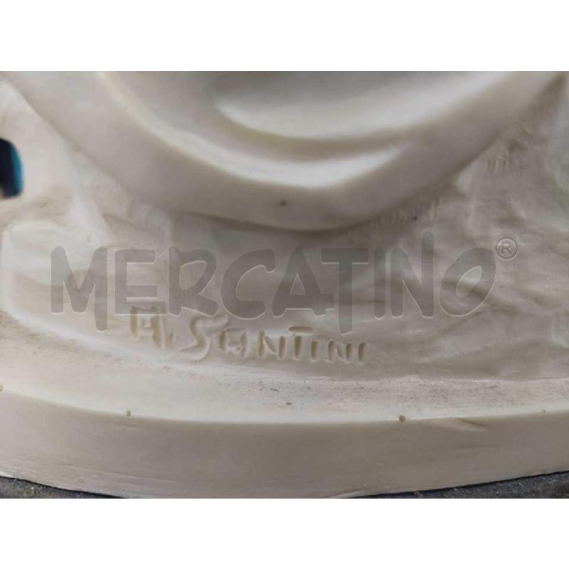 STATUINA PIETÀ MICHELANGELO AMILCARE SANTINI 30 CM | Mercatino dell'Usato Settimo torinese 4