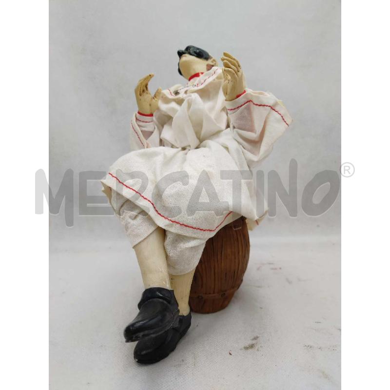 STATUINA PULCINELLA RESINA TESSUTO NAPOLETANA | Mercatino dell'Usato Settimo torinese 5