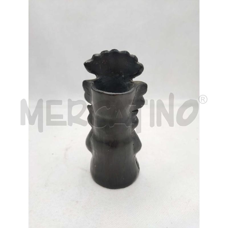 STATUINA STILE ATZECA INCA MAYA NERA | Mercatino dell'Usato Settimo torinese 2