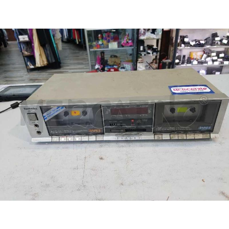 STEREO DOUBLE CASSETTE DECK RS-B11W | Mercatino dell'Usato Settimo torinese 1