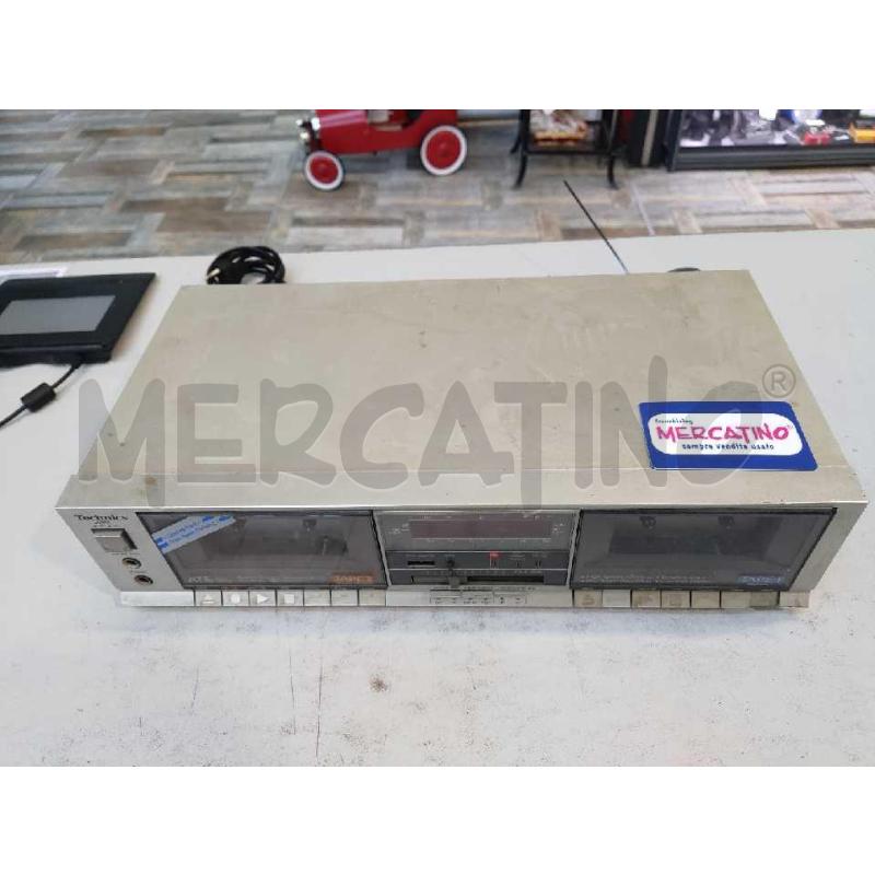 STEREO DOUBLE CASSETTE DECK RS-B11W | Mercatino dell'Usato Settimo torinese 2