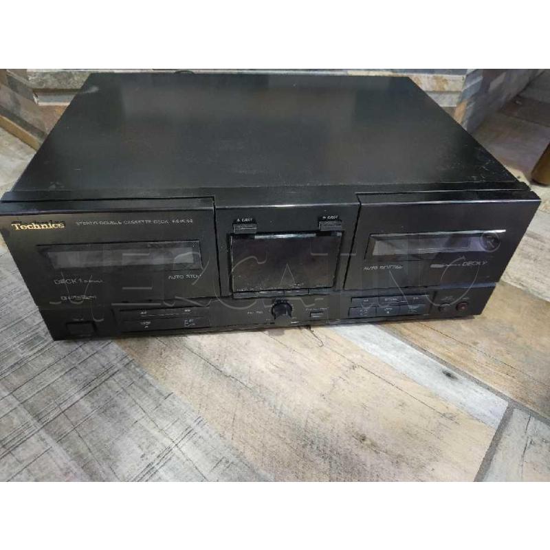 STEREO DOUBLE CASSETTE DECK RS-X102 TECHNICS | Mercatino dell'Usato Settimo torinese 1