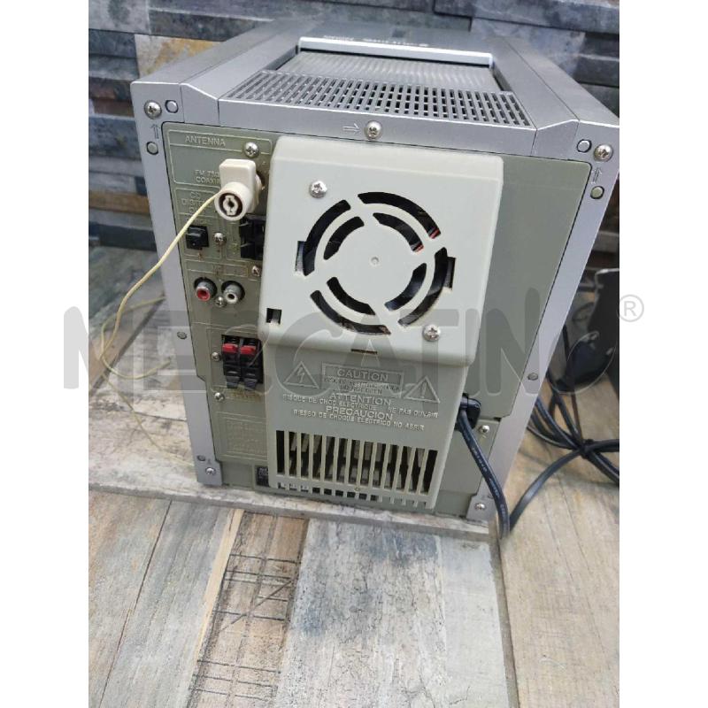 STEREO SONY CMT HP7 LETTORE CASSETTE E CD CON CASSE E TELECOMANDO | Mercatino dell'Usato Settimo torinese 4