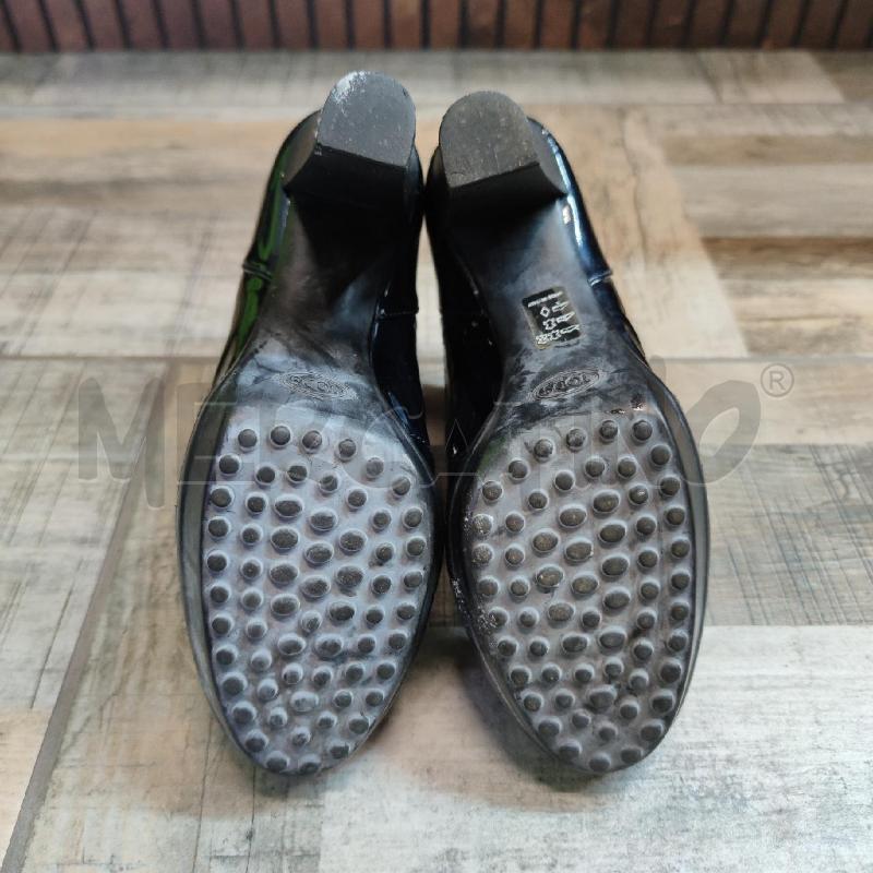 STIVALETTI CON TACCO TOD'S VERNICE BLU | Mercatino dell'Usato Settimo torinese 3