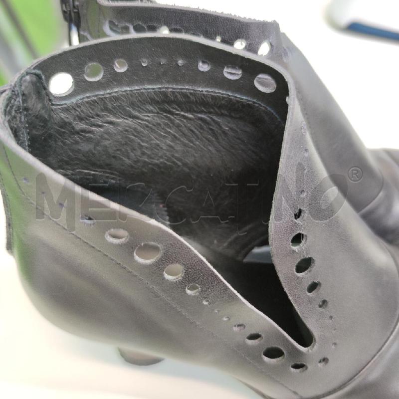 STIVALETTI DONNA NEOSENS PELLE NERO PARTICOLARE | Mercatino dell'Usato Settimo torinese 5