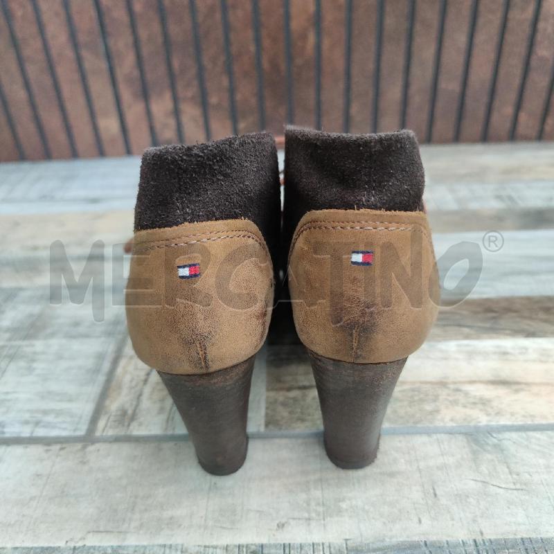 STIVALETTI DONNA TACCO TOMMY HILFIGER  PELLE SCAMOSCIATI | Mercatino dell'Usato Settimo torinese 3