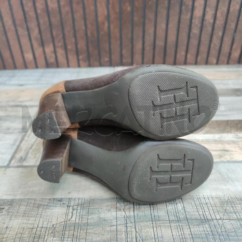 STIVALETTI DONNA TACCO TOMMY HILFIGER  PELLE SCAMOSCIATI | Mercatino dell'Usato Settimo torinese 4