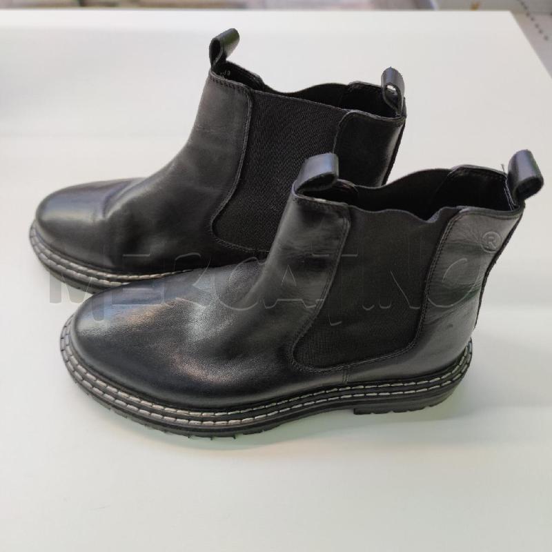 STIVALETTI UOMO ASOS PELLE NERI PTE ELASTICO | Mercatino dell'Usato Settimo torinese 1