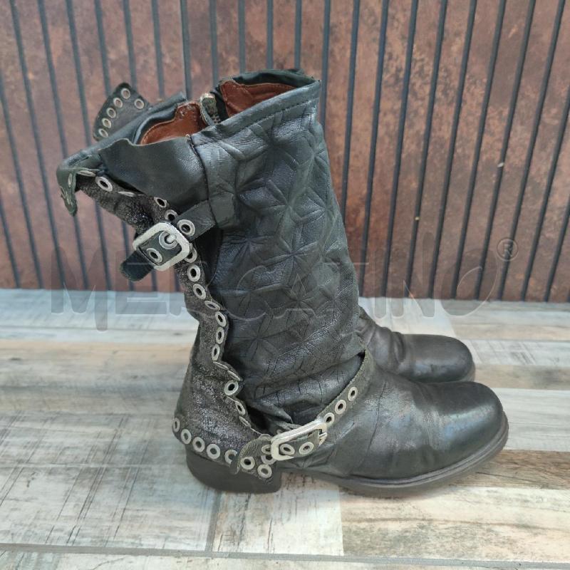 STIVALI DONNA AS98 NERI ZIP LATERALE  | Mercatino dell'Usato Settimo torinese 2