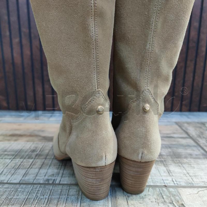 STIVALI DONNA GUESS BEIGE PELLE SCAM  | Mercatino dell'Usato Settimo torinese 3