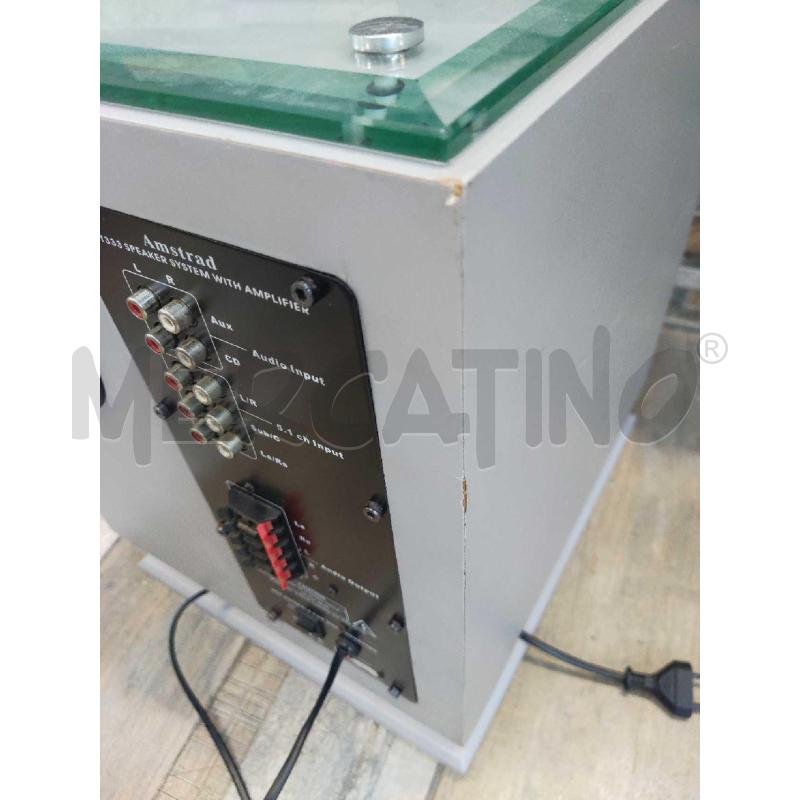 SUBWOOFER AMSTRAD HT333 GRIGIO   | Mercatino dell'Usato Settimo torinese 4