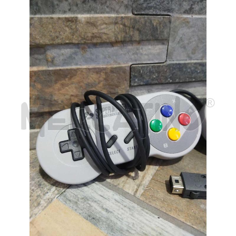 SUPER NINTENDO CLV-301 + JOYSTICK E CAVI | Mercatino dell'Usato Settimo torinese 2