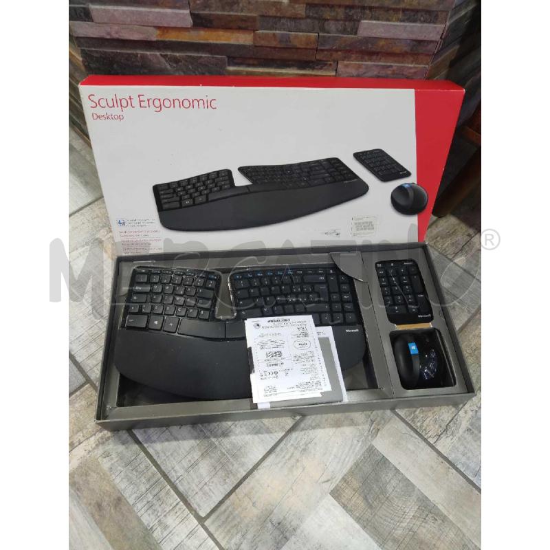 TASTIERA MICROSOFT SCULPT ERGONOMIC  | Mercatino dell'Usato Settimo torinese 3