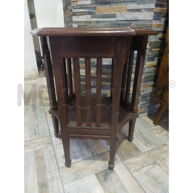 TAVOLINO ESAGONALE LEGNO VERNICIATO | Mercatino dell'Usato Settimo torinese 2