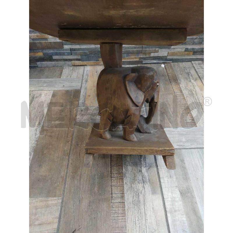 TAVOLINO LEGNOCON ELEFANTE | Mercatino dell'Usato Settimo torinese 3