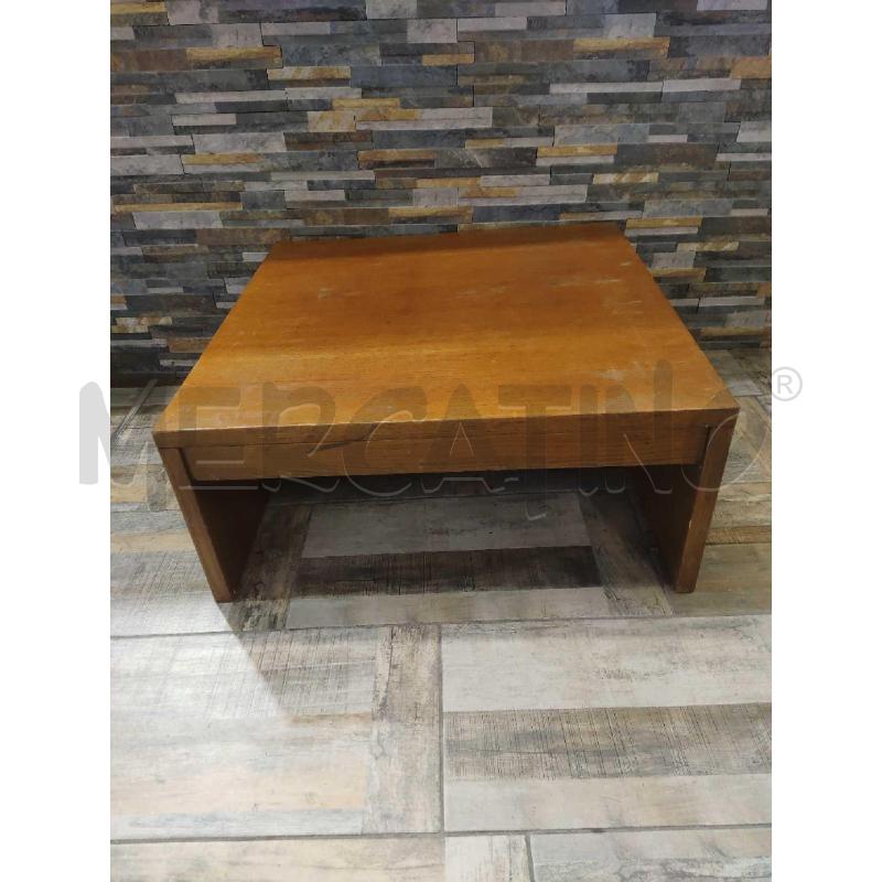 TAVOLINO LEGNO BASSO | Mercatino dell'Usato Settimo torinese 1