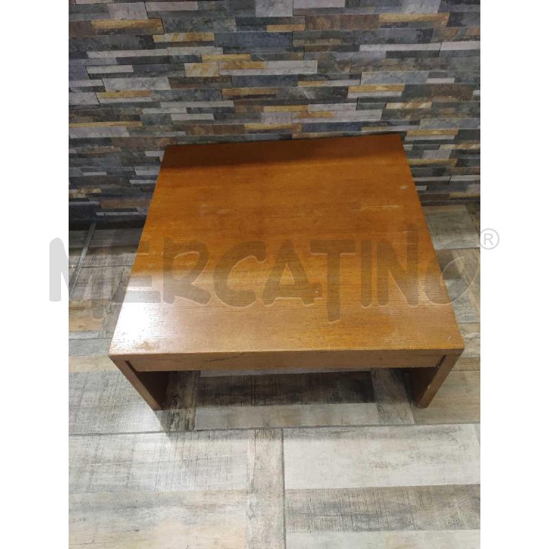 TAVOLINO LEGNO BASSO | Mercatino dell'Usato Settimo torinese 2