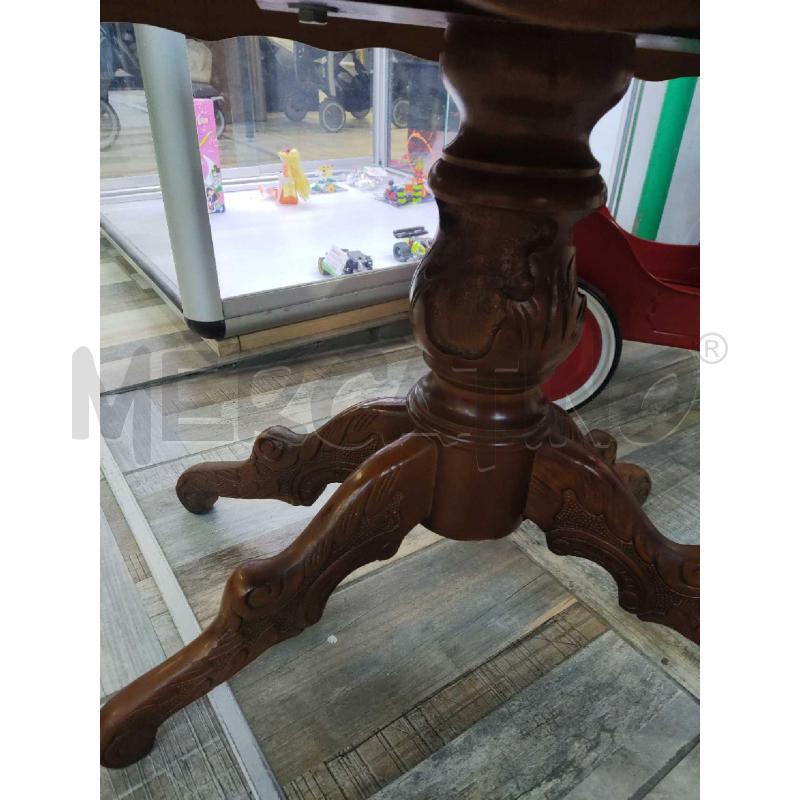 TAVOLINO MARRONE DA SALOTTO  | Mercatino dell'Usato Settimo torinese 3
