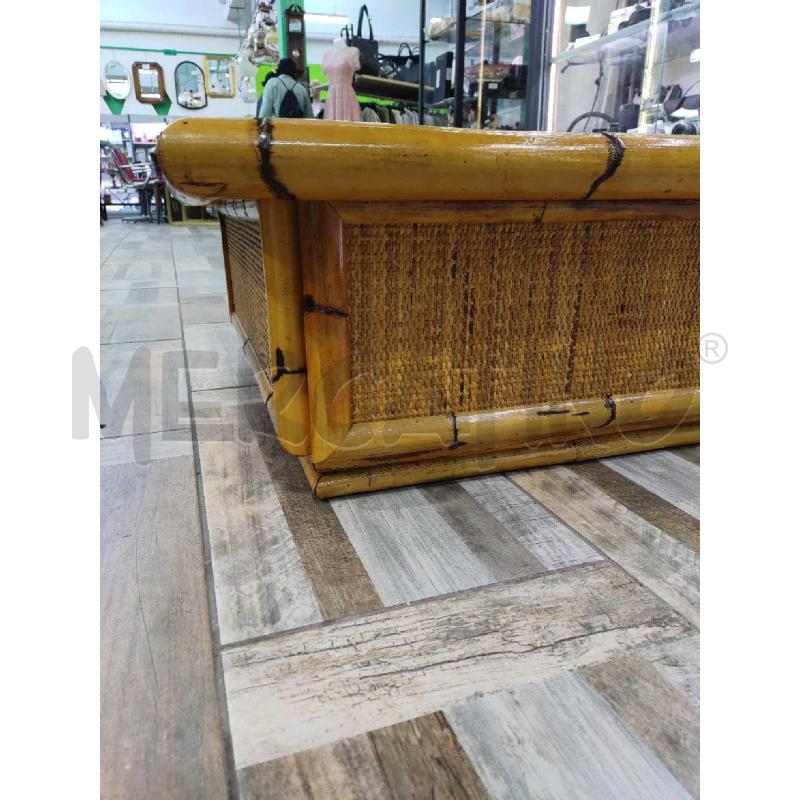 TAVOLINO VIMINI 90*90 CM ALTEZZA 33 CM | Mercatino dell'Usato Settimo torinese 2