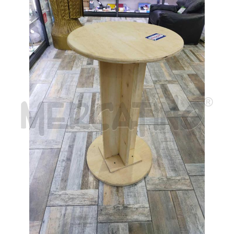 TAVOLO LEGNO CHIARO ROTONDO | Mercatino dell'Usato Settimo torinese 1