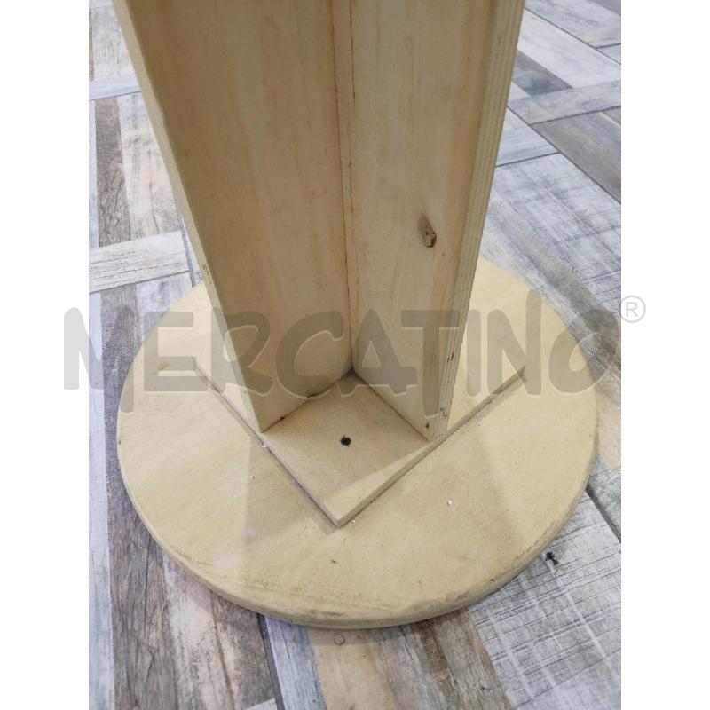 TAVOLO LEGNO CHIARO ROTONDO | Mercatino dell'Usato Settimo torinese 5