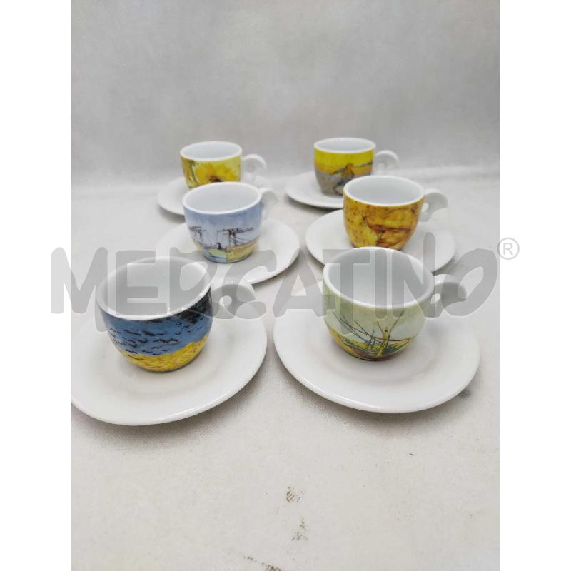 TAZZE DA CAFFÈ VAN GOGH THUN 6 PZ.  | Mercatino dell'Usato Settimo torinese 1