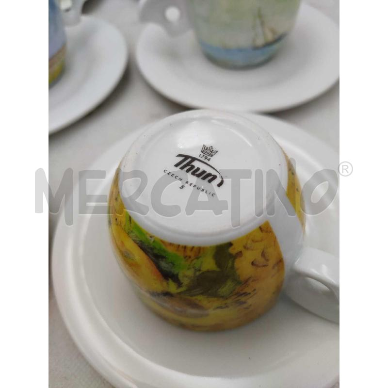 TAZZE DA CAFFÈ VAN GOGH THUN 6 PZ.  | Mercatino dell'Usato Settimo torinese 4
