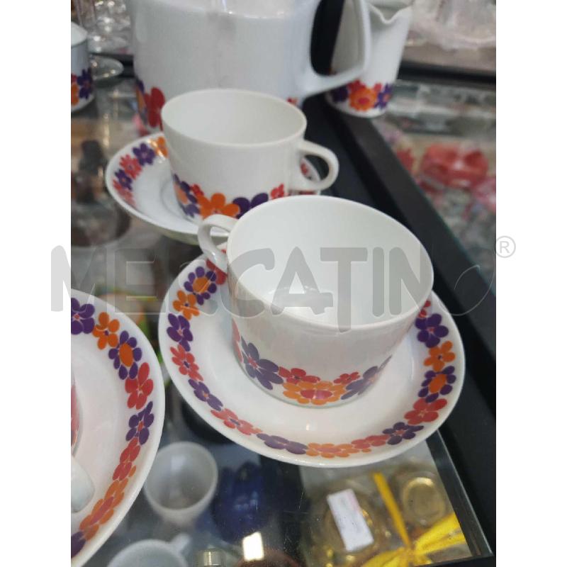 TAZZE PZ. 6 SERVIZIO COMPLETO NOVUM FIORATI | Mercatino dell'Usato Settimo torinese 2