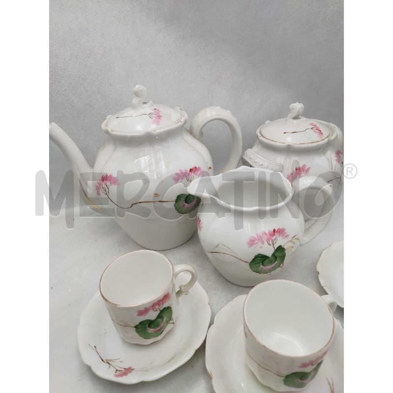 TAZZINE SERVIZIO DA SEI COMPLETO GINORI CON ROSA | Mercatino dell'Usato Settimo torinese 3
