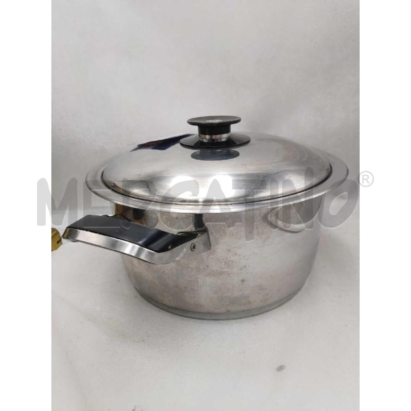 TEGAME AMC 8062 ACCIAIO + COPERCHIO | Mercatino dell'Usato Settimo torinese 2