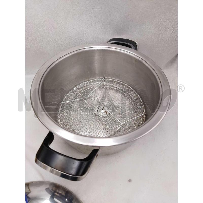 TEGAME AMC 8062 ACCIAIO + COPERCHIO | Mercatino dell'Usato Settimo torinese 3