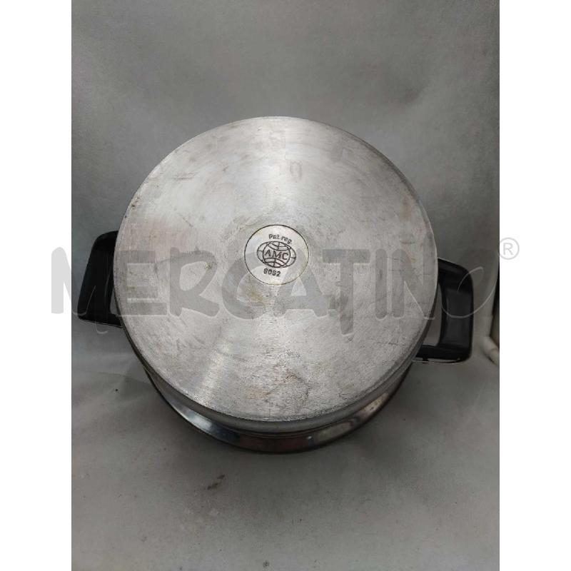 TEGAME AMC 8062 ACCIAIO + COPERCHIO | Mercatino dell'Usato Settimo torinese 4