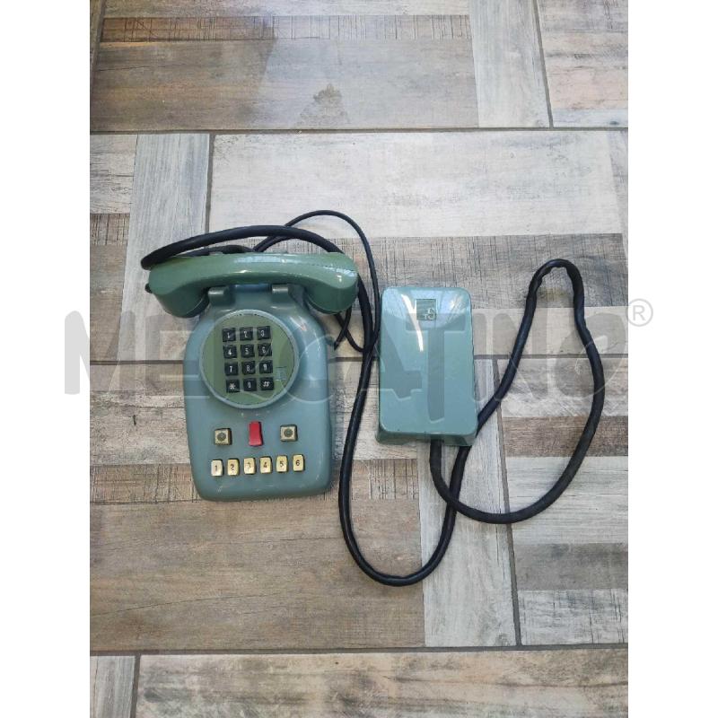 TELEFONO ANNI 70 VERDE PER CENTRALINO | Mercatino dell'Usato Settimo torinese 1