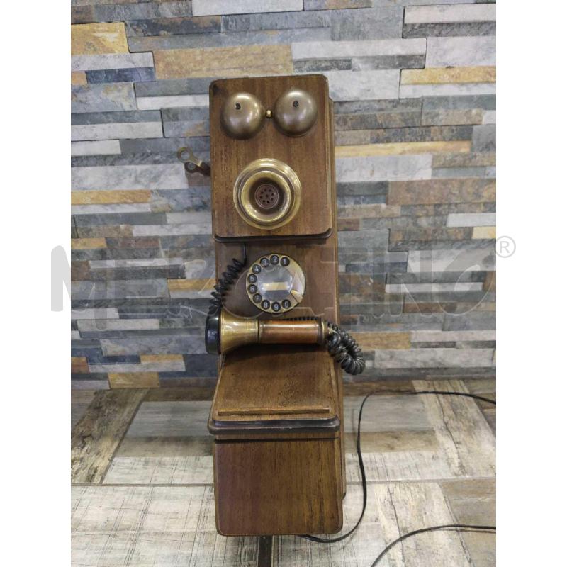 TELEFONO LEGNO DA APPENDERE TELCO TELEFONIA | Mercatino dell'Usato Settimo torinese 1