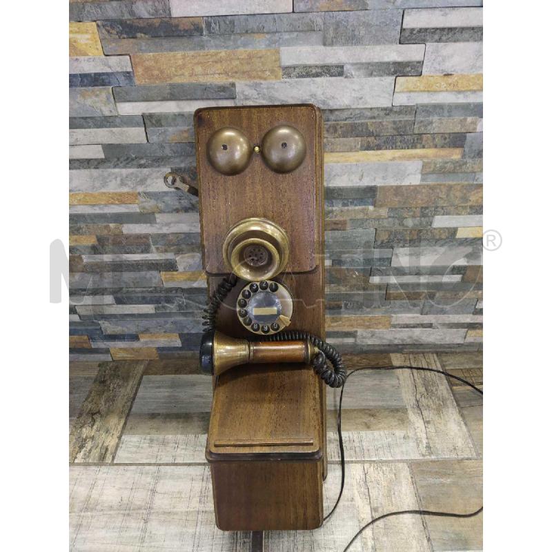 TELEFONO LEGNO DA APPENDERE TELCO TELEFONIA | Mercatino dell'Usato Settimo torinese 2