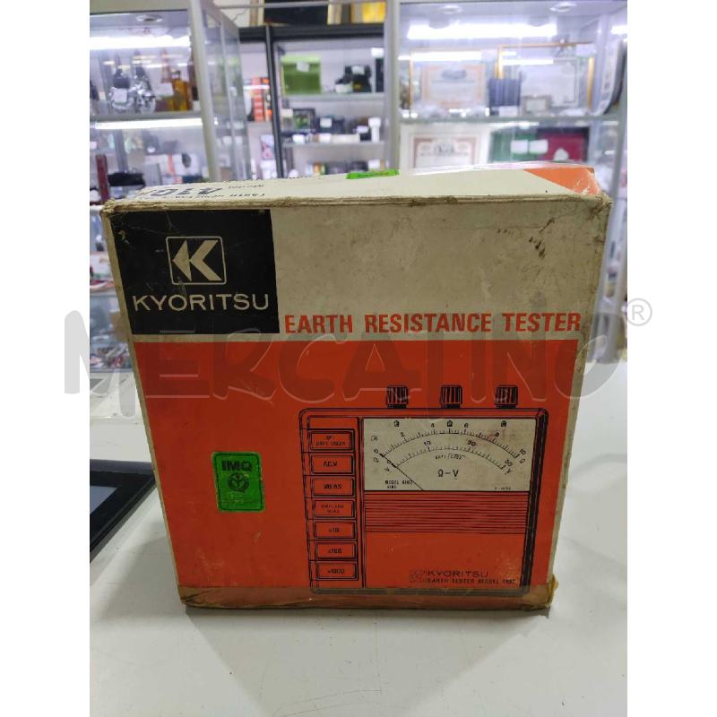 TESTER KYORITSU EARTH MODEL 4102 | Mercatino dell'Usato Settimo torinese 1