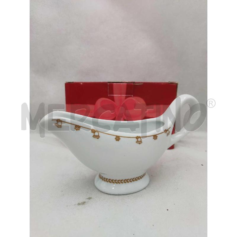 THUN SALSIERA BIANCA BORDO CON CAMPANE  | Mercatino dell'Usato Settimo torinese 1