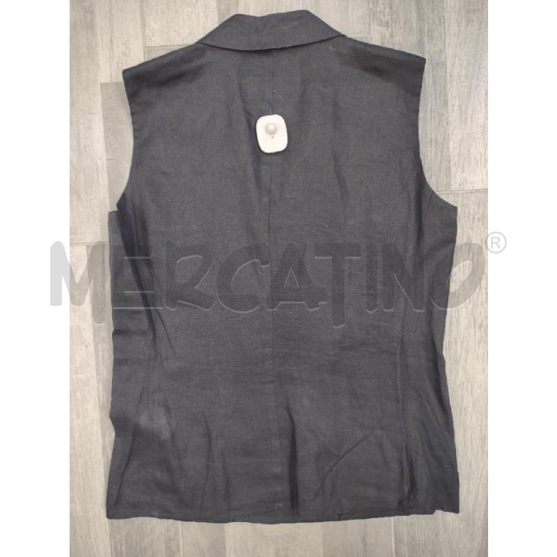 TOP CASACCHINA SMANICATA MAXMARA LINO NERA | Mercatino dell'Usato Settimo torinese 2