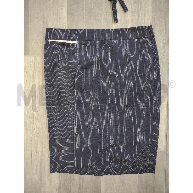 TOP+GONNA ANNARITA N. BLU RIGHE BIANCHE | Mercatino dell'Usato Settimo torinese 3