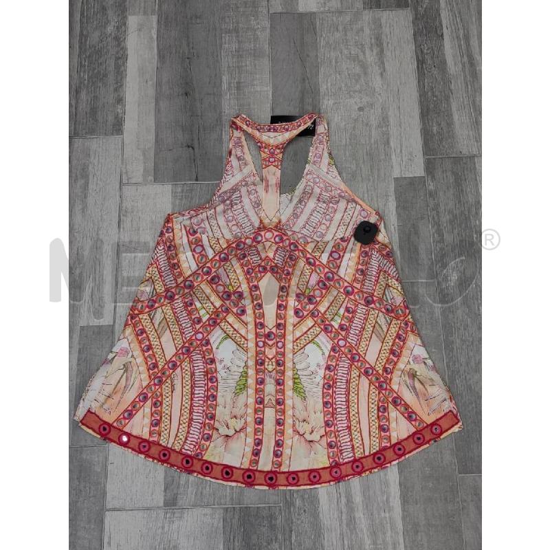 TOP IN SETA ROBERTO CAVALLI SCOLLO AMERICANA | Mercatino dell'Usato Settimo torinese 3