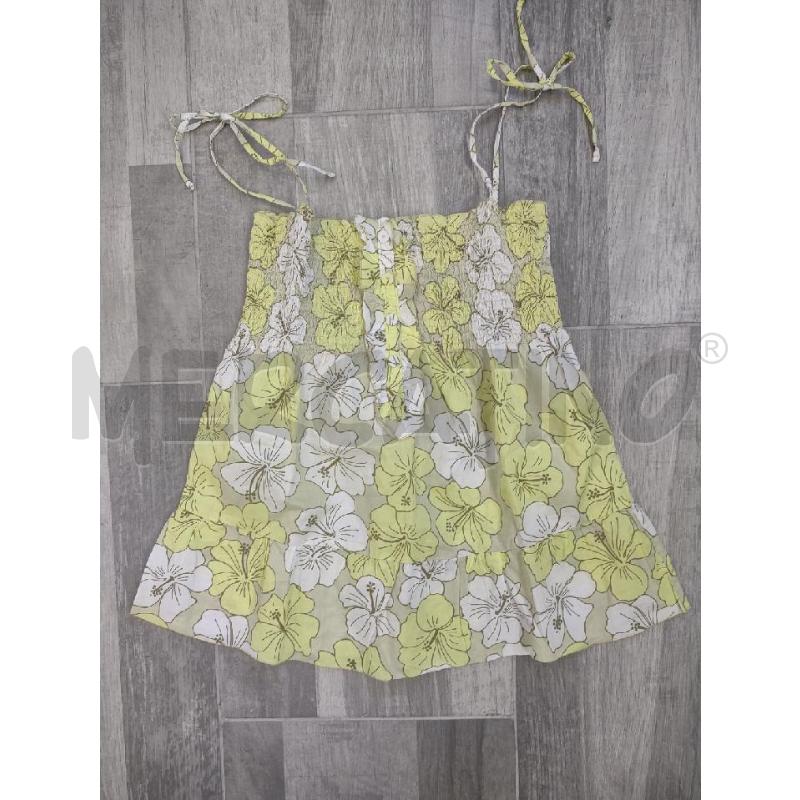TOP MAX&CO FIORI IBISCO GIALLI BIANCHI | Mercatino dell'Usato Settimo torinese 1