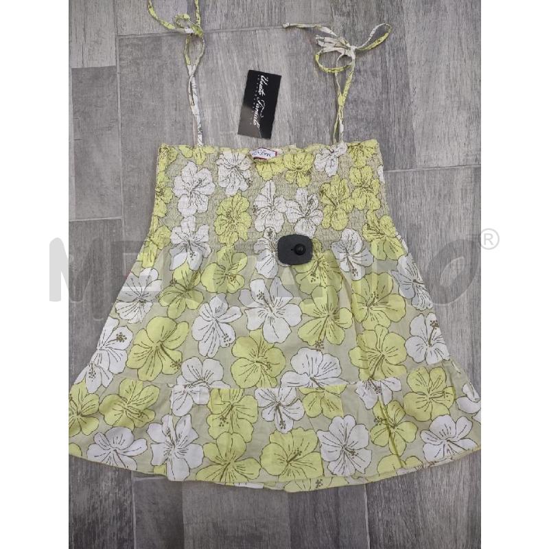 TOP MAX&CO FIORI IBISCO GIALLI BIANCHI | Mercatino dell'Usato Settimo torinese 2