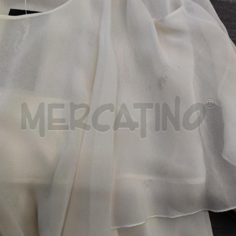TOP SETA LA PERLA VOULANT PANNA | Mercatino dell'Usato Settimo torinese 4