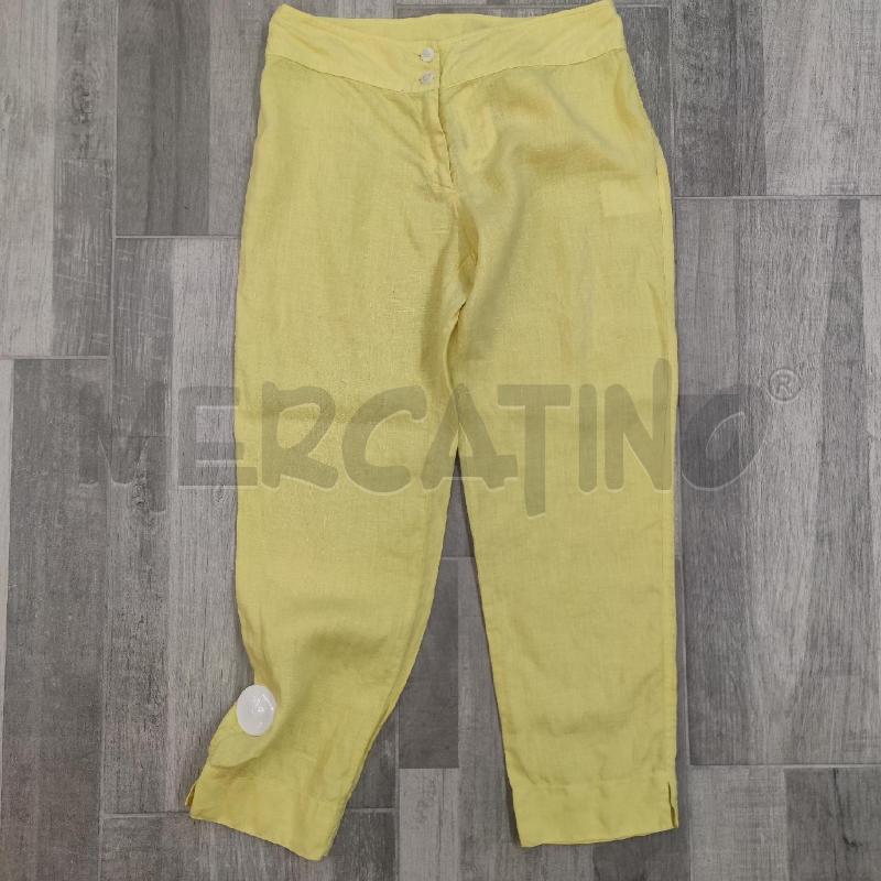 TOP + PANTALONE ROSSO35 LINO GIALLO | Mercatino dell'Usato Settimo torinese 3