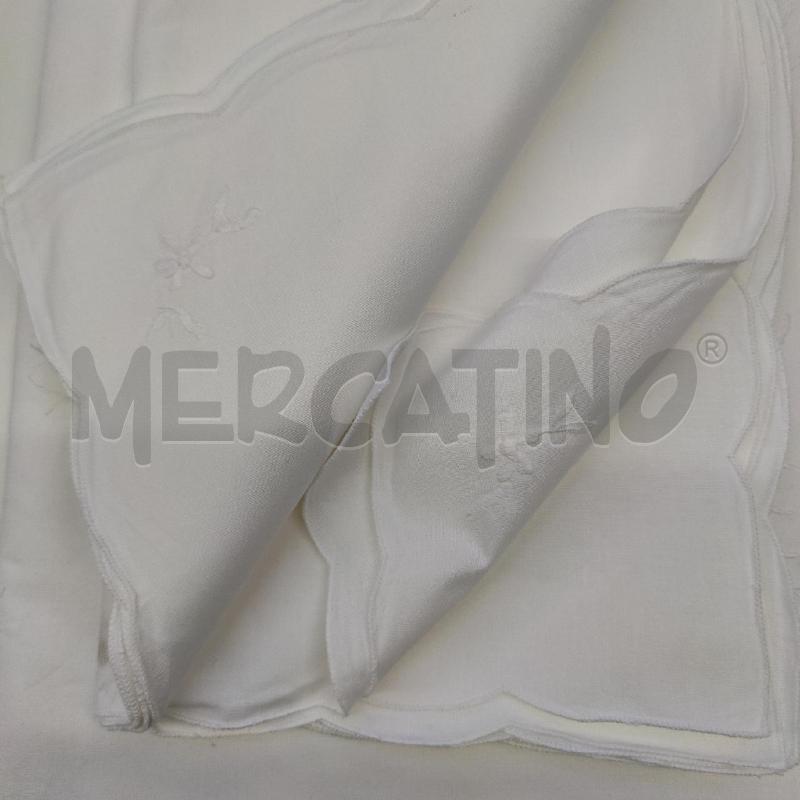 TOVAGLIA+11 TOVAGLIOLI BIANCA RICAMO | Mercatino dell'Usato Settimo torinese 4