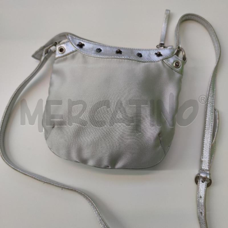 TRACOLLA DONNA COCCINELLE RASO PELLE ARGENTO  | Mercatino dell'Usato Settimo torinese 2
